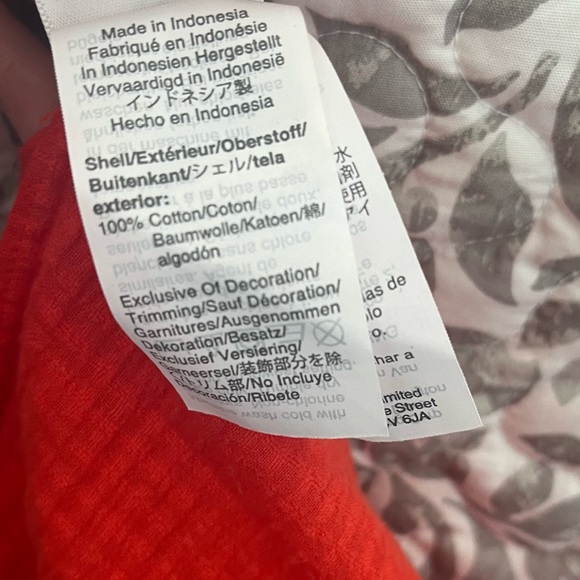 J. Crew Orange Tiered Ruffled Beach Maxi Dress Size Small - Picture 16 of 16